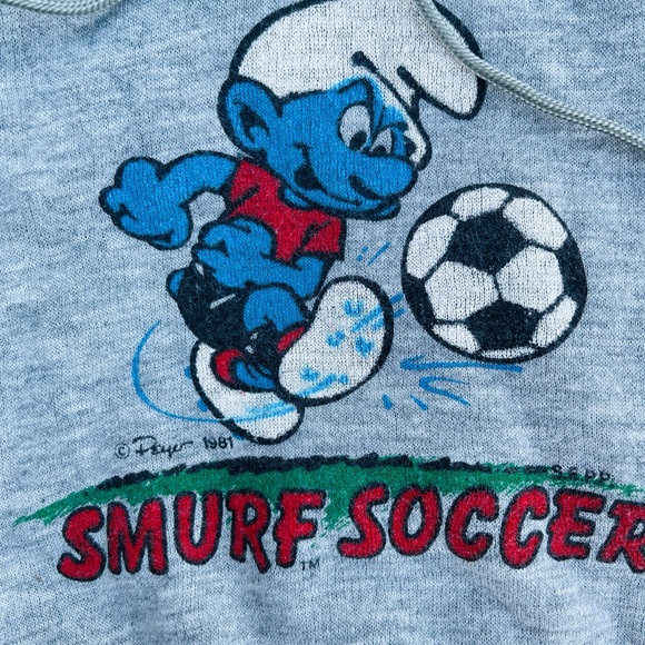 1981 smurfs hoodie - Picture 2 of 4